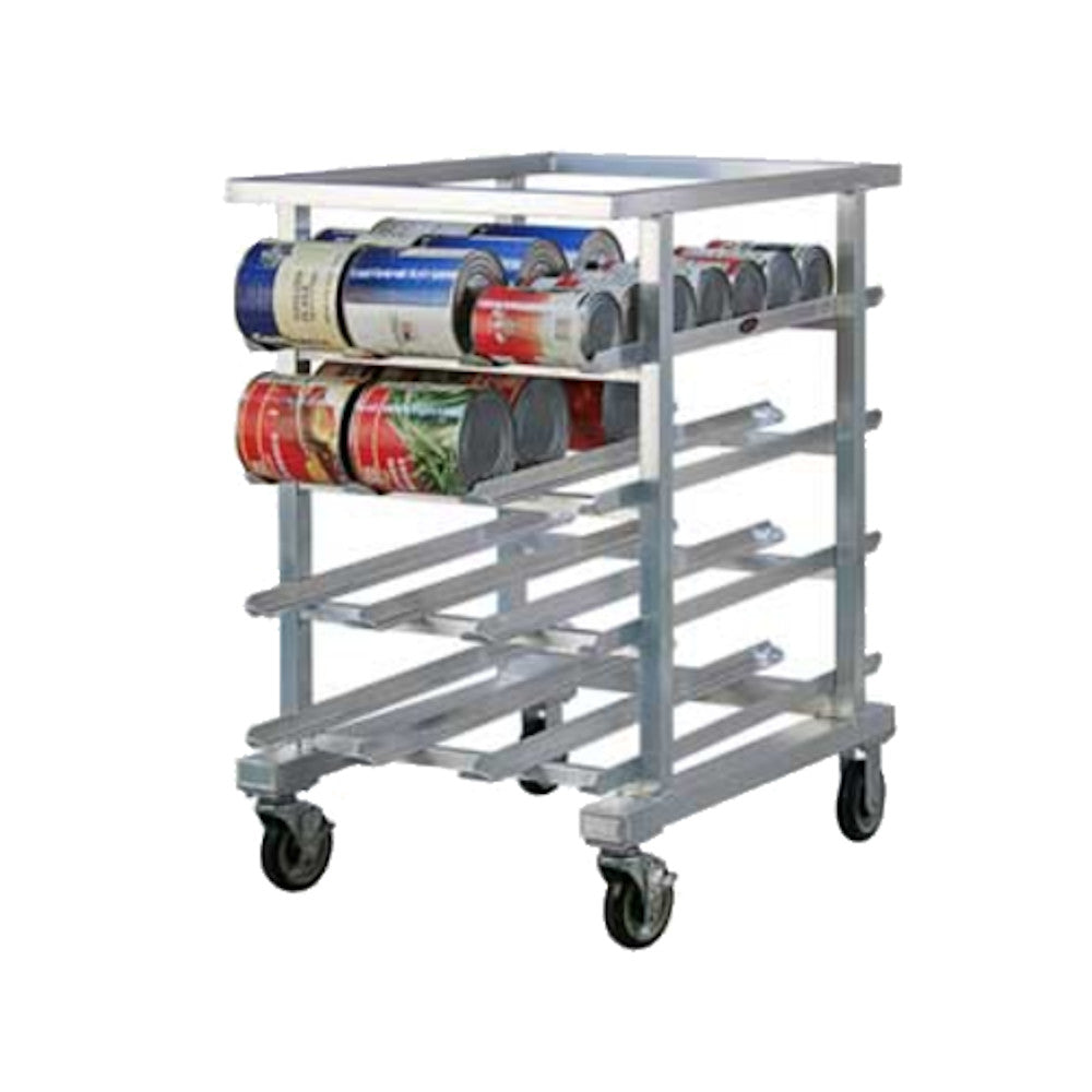 New Age 1226NT Mobile 25" Half-Size Can Storage Rack - Top NOT Included