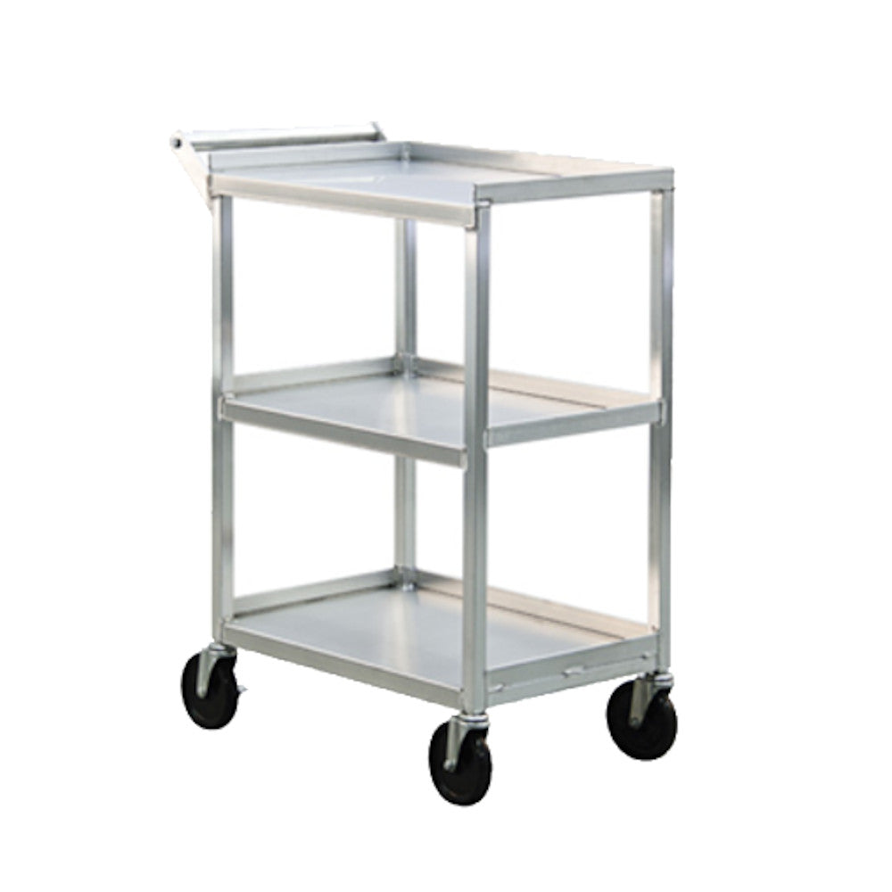 New Age 1440 Open Design 16-1/2" Bussing Cart with Three Solid Shelves - 350 lb. Capacity