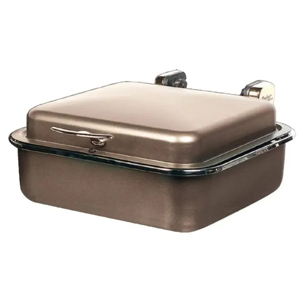 Spring USA 2384-597 Bronze Seasons Induction Buffet Server with Gold Accents