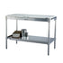New Age 24P96KD Aluminum 96" Poly Top Work Table