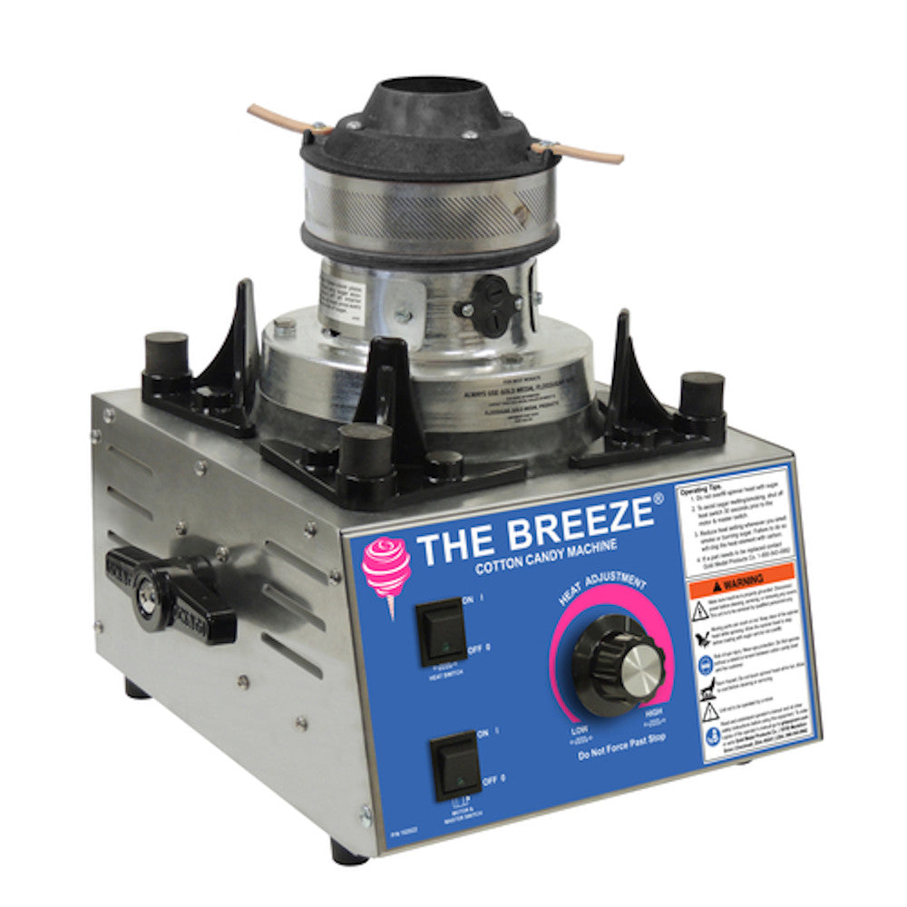Gold Medal 3030-00-001 The Breeze Cotton Candy Machine with EZ Kleen Head