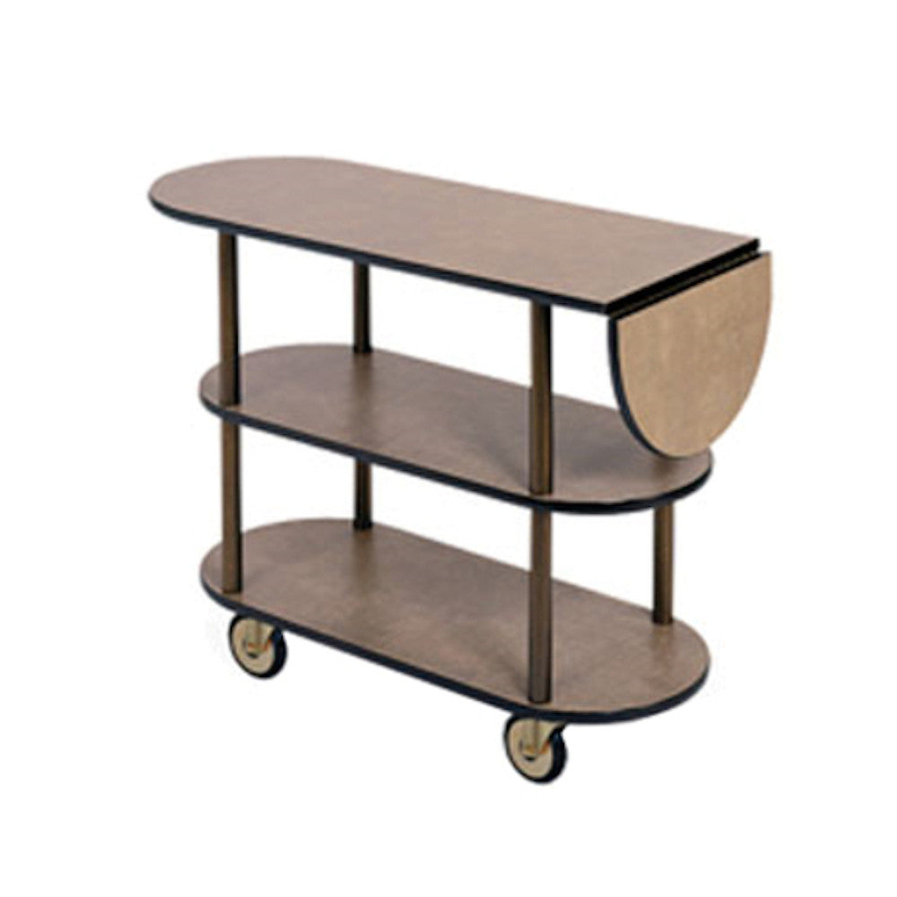 Lakeside 36202 Oval Service and Dining Room Cart