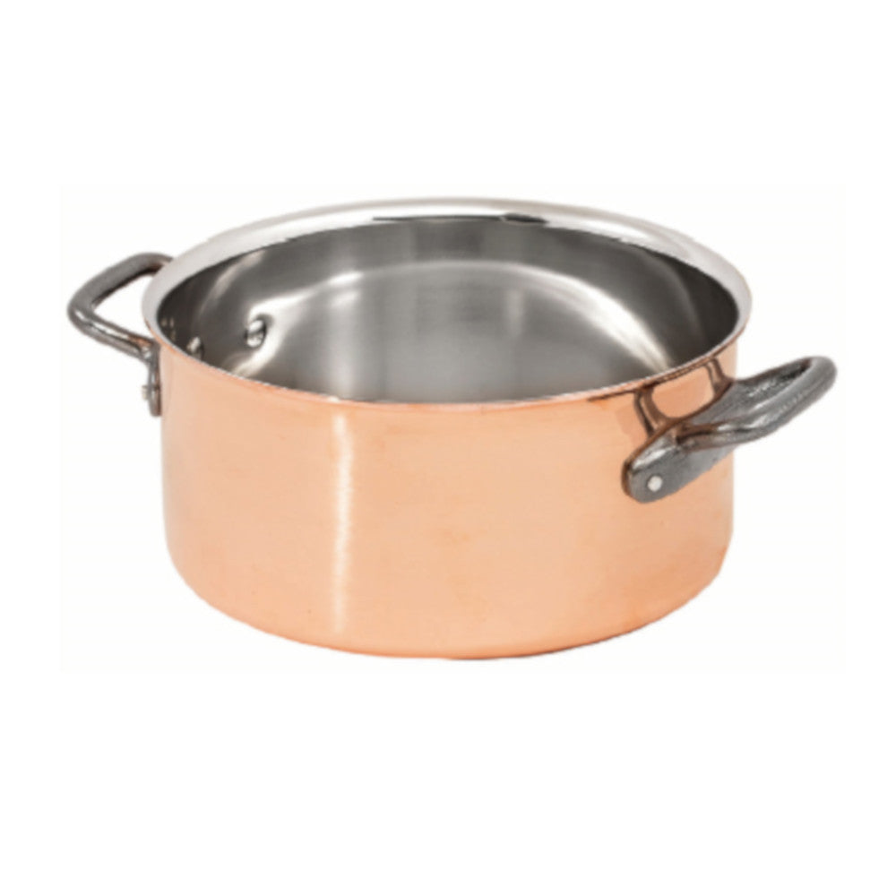 Matfer Bourgeat 367024 Bourgeat Copper Casserole Without Lid
