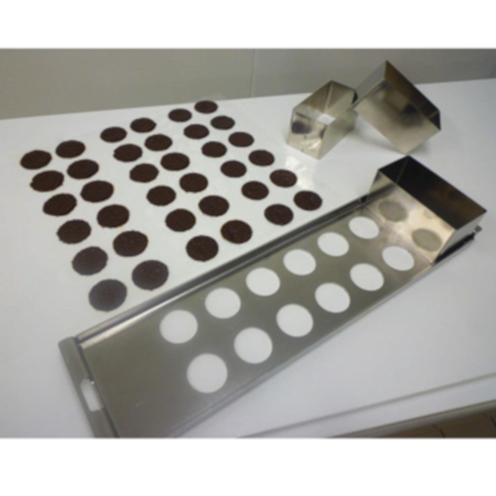 Matfer Bourgeat 385050 Kits for Making Chocolate Tuiles and Discs