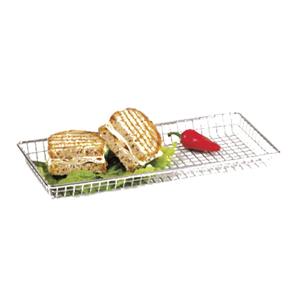 G.E.T. 4-835809 Stainless Steel 9X7 Grid Basket (24 per case)