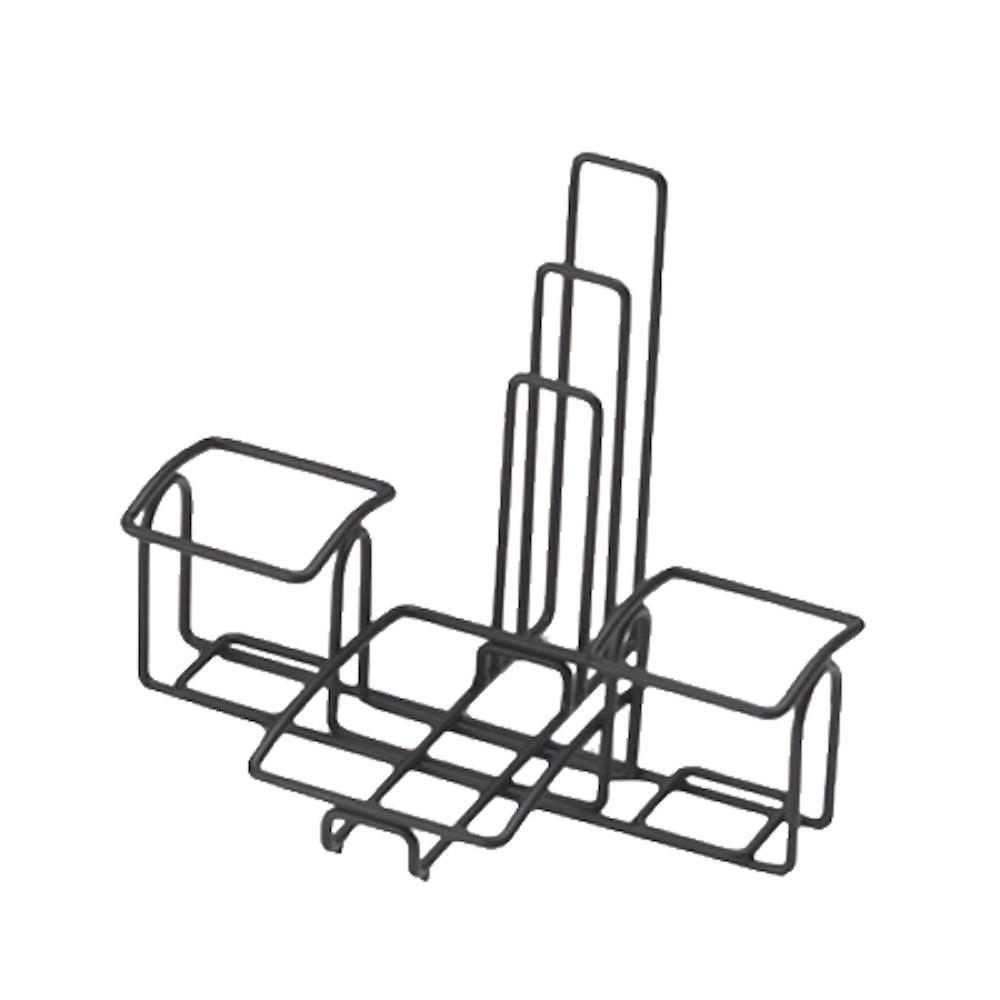G.E.T. Enterprises 4-931615 Two Compartment Condiment Caddy (1 dozen)