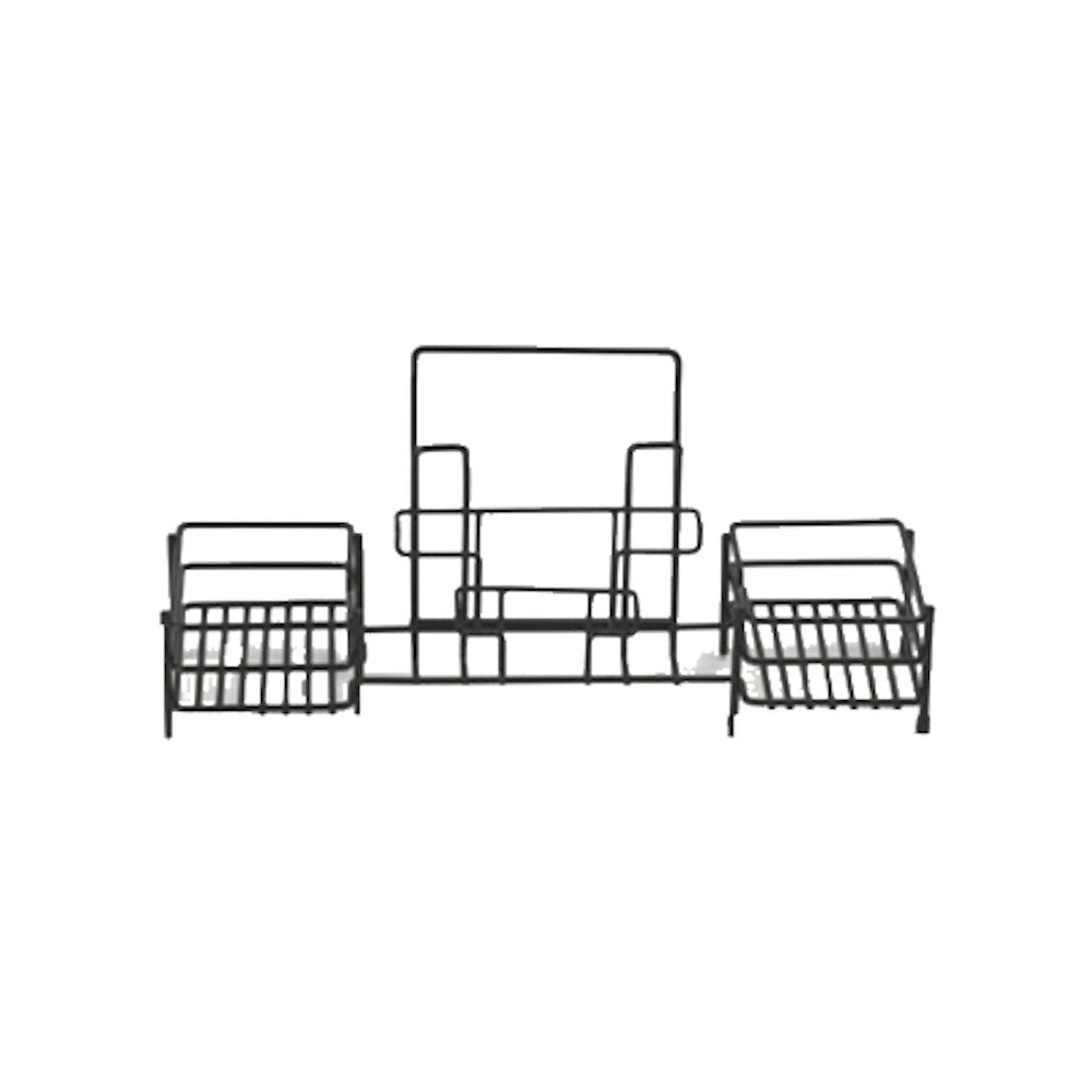 G.E.T. Enterprises 4-931852 Three-Compartment Condiment Caddy (1 dozen)