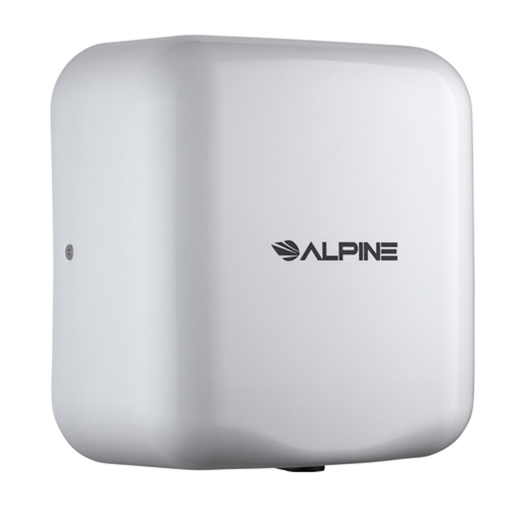 Alpine 400-10-WHI Hemlock Hand Dryer with White Finish