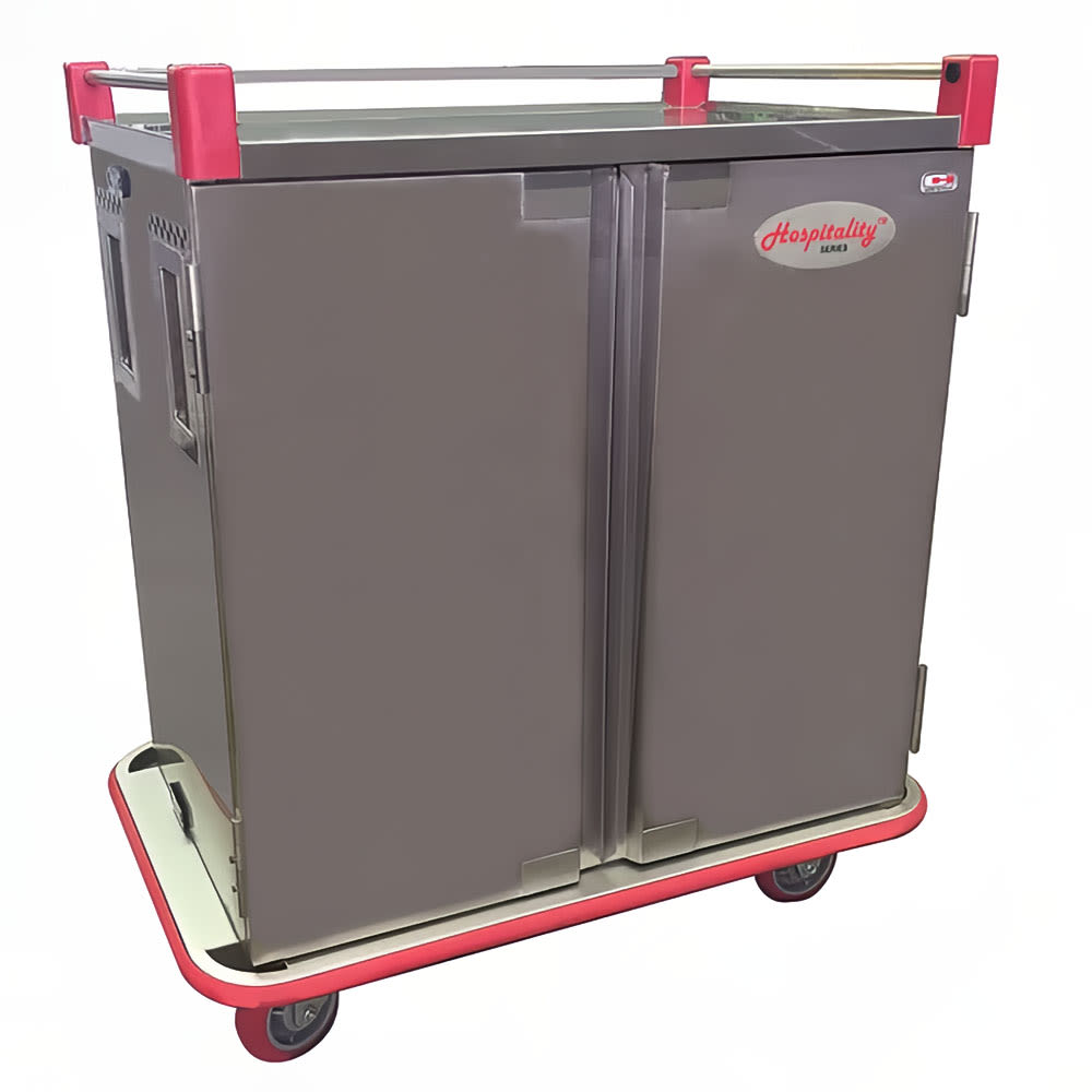 Carter-Hoffmann PTDST20 Performance Patient Tray Cart with Double Compartments