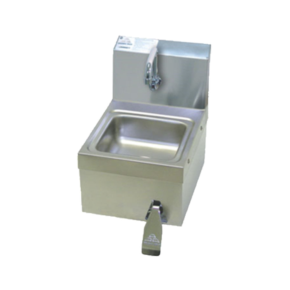 Advance Tabco 7-PS-63 Wall Mount Hand Sink 9" x 9" x 5"w/ Knee Valve