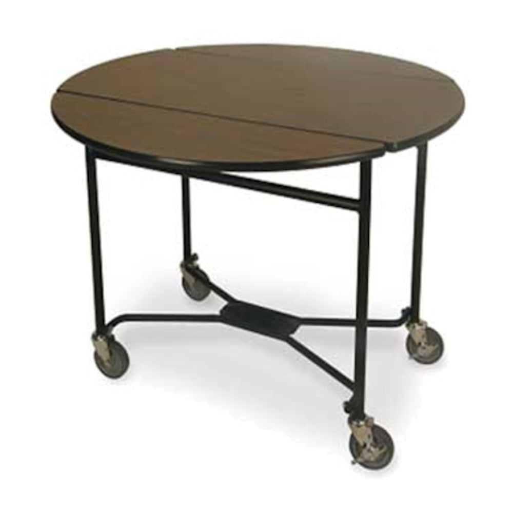 Lakeside 74415 Round Space-Saver Series Room Service Table