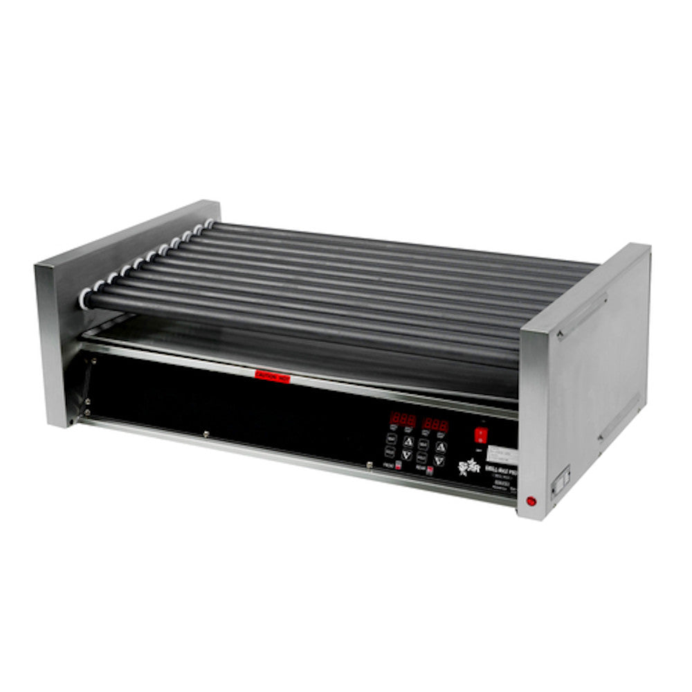 Star 75STE Hot Dog Roller Grill with Electronic Controls and StalTek Non-Stick Rollers
