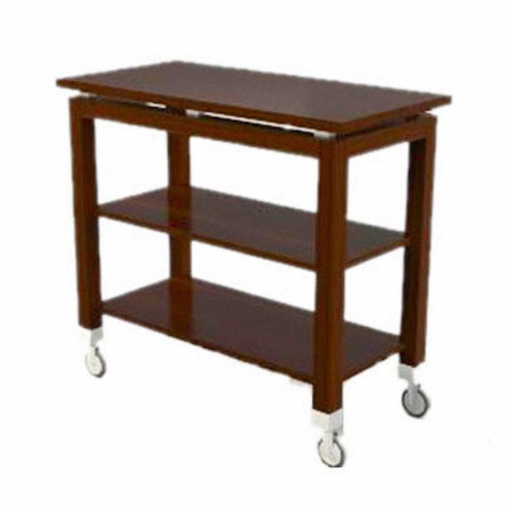Lakeside 79986 Serving Cart with Chippendale Style Legs