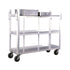 New Age 95667 Produce Cart with Three Shelves - 1800 lb. Capacity