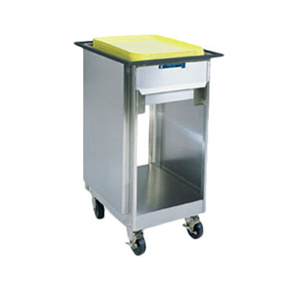 Lakeside 996 Cabinet Style Mobile Tray Dispenser with Open Base