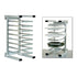 New Age 99970 Table Top 12" Universal Pizza Pan Rack