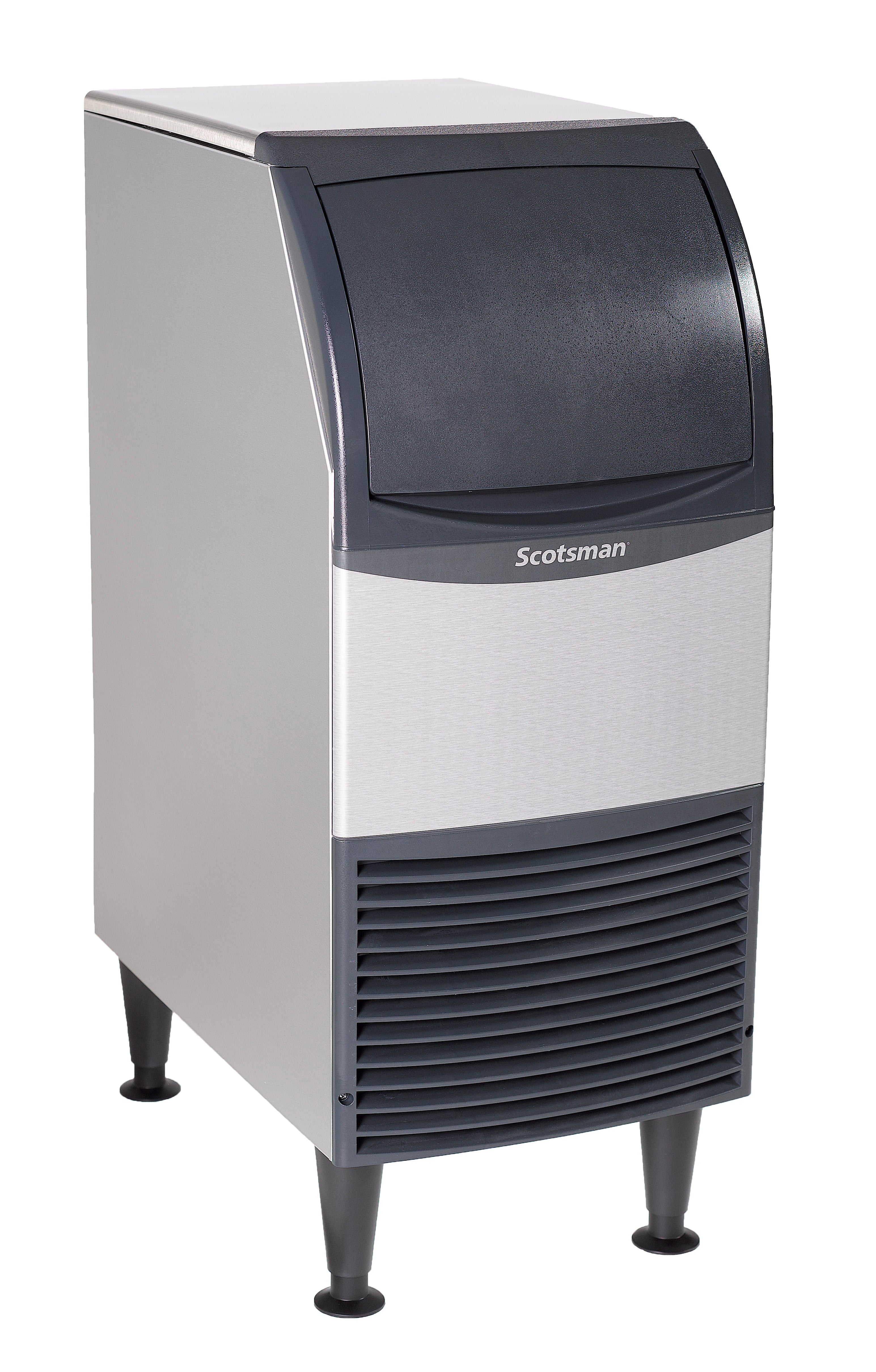 Scotsman UN0815A-1 Air Cooled Nugget Ice Maker with Bin Produces up to 79 Pounds of Ice Per Hour
