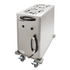 Adcraft LR-2 Mobile Heated Plate Dispenser - Adjustable for 8"-12" Plates