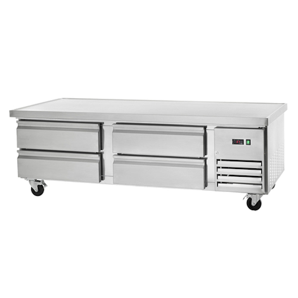 Arctic Air ARCB72 Front Breathing 74" W Refrigerated Chef Base