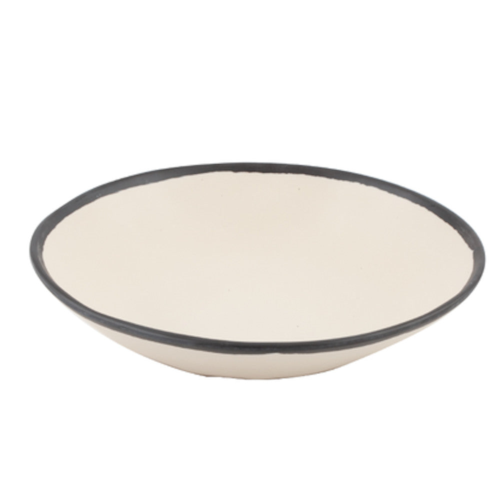 G.E.T. Enterprises B-420-MA Pottery Market 1.3-Quart Bowl (Manila) (1 dozen)