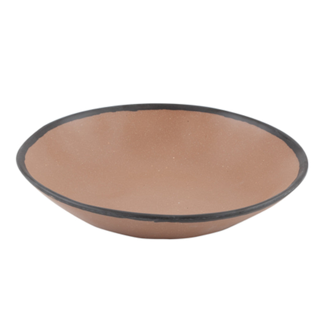 G.E.T. Enterprises B-420-TP Pottery Market 1.3-Quart Bowl (Speckled Taupe)