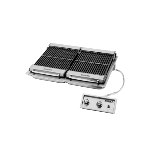 Wells B-506 Built-In 36-1/2" Electric Charbroiler - 10.8 kW