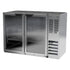 Beverage Air BB48HC-1-G-S-27 48" Back Bar Glass Door Refrigerator With Stainless Steel Exterior