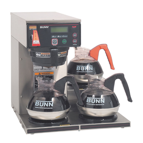 Bunn 38700.0009 AXIOM-DV-3 200 oz. Capacity Dual Voltage Coffee Brewer
