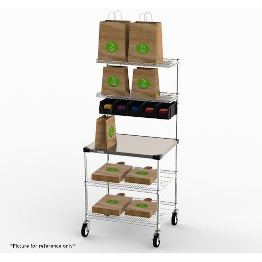 Metro CR2430DSS Delivery Staging / Drive-Thru Station, 5 Tier, 30"W x 24"D