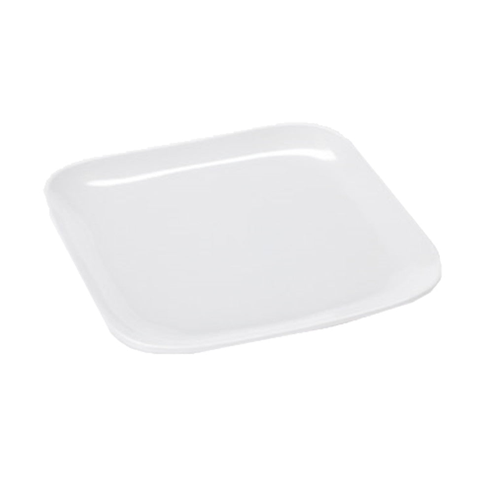 G.E.T. Enterprises CS-6114-W Siciliano™ 4X4 Square Plate (1 case of 4 dozen)