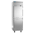 Beverage Air CT1HC-1HS Half Door Cross-Temp Convertible Refrigerator / Freezer