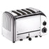 Cadco CTS-4(220) Stainless Steel Pop-Up Toaster - 220V
