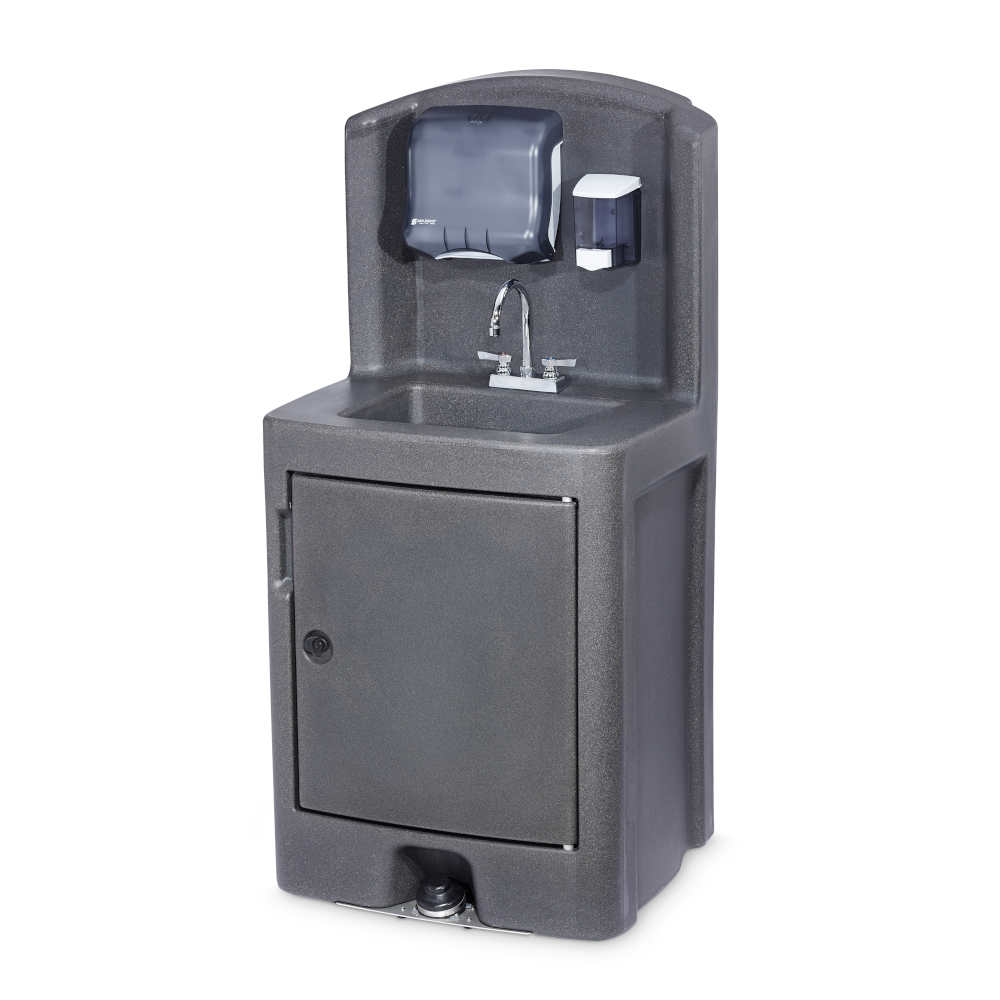 Crown Verity CV-PHS-5 Hot and Cold Water Portable Hand Sink