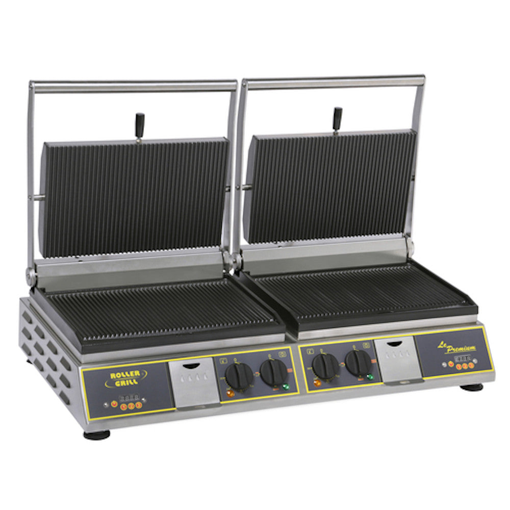 Equipex DIABLO PREMIUM Sodir-Roller Grill Cast Iron Panini Grill