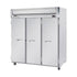 Beverage Air HFS3HC-5S Solid Door Three Section Reach-In Freezer (Replaces HFS3-5S)