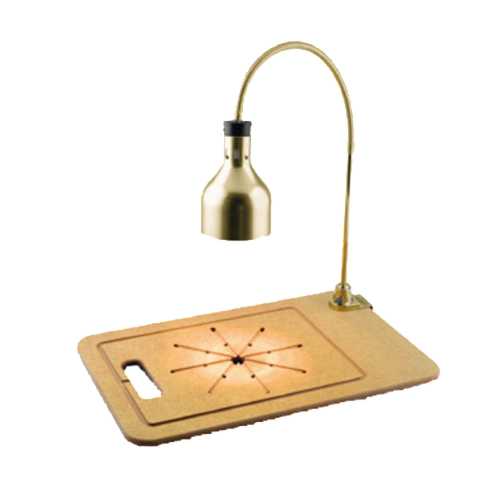 Cres Cor IFW-61-WF-PB Brass Hood Infra Red Warmer Carving Station