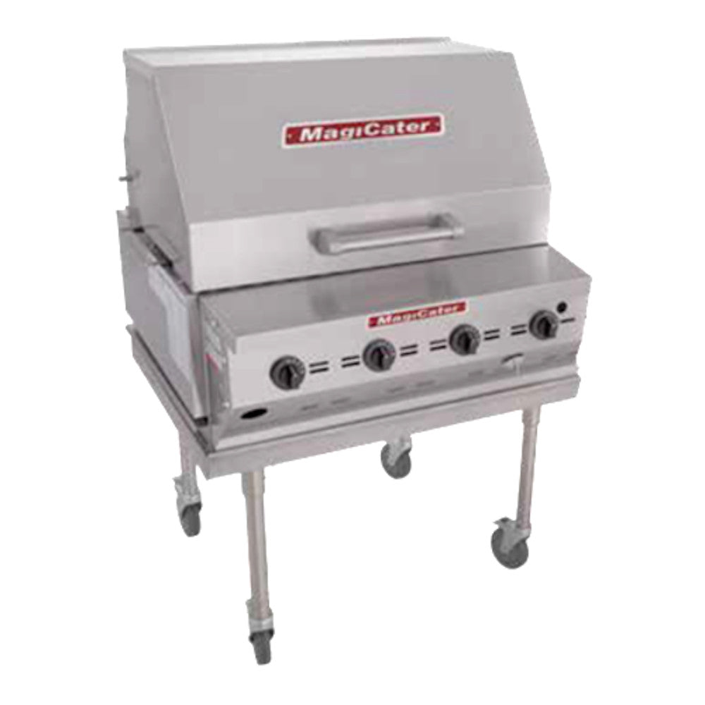 MagiKitch'n LPAGA-30-SS 30" Magicater Transportable Gas Grill with Spark Ignitor