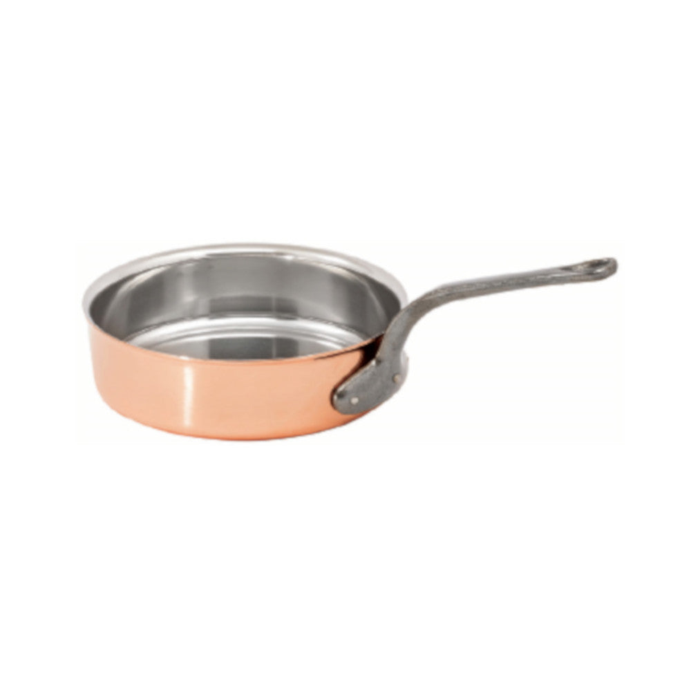 Matfer Bourgeat 372028 Bourgeat Copper Saute Pan Without Lid