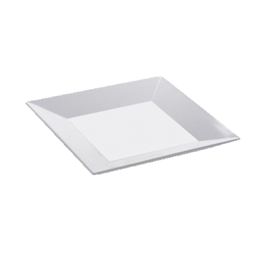 G.E.T. Enterprises ML-103-W Siciliano™ 8X8 Square Plate (1 dozen)
