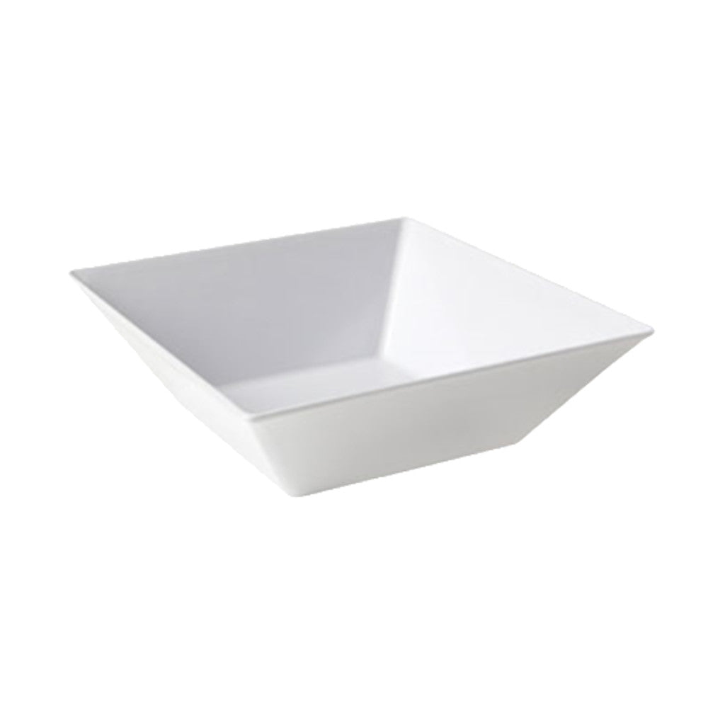 G.E.T. Enterprises ML-246-W Siciliano™ 1.6 qt. White Square Bowl (6 each per case)