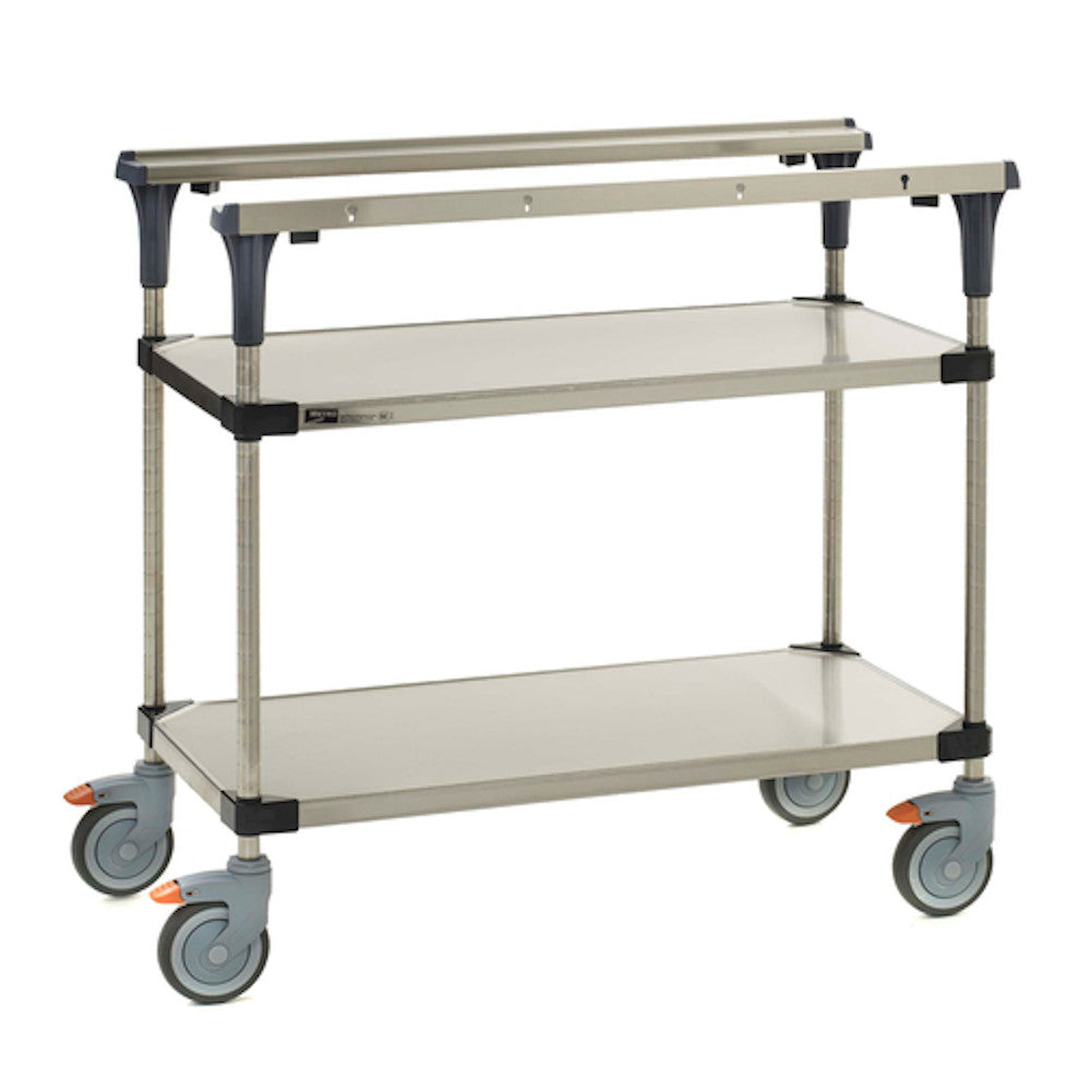 Metro MS1824-FSFS PrepMate® 18X24 Stainless Steel MultiStation Prep Cart