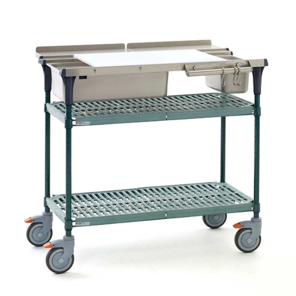 Metro MS1836-PRPR PrepMate® 18X36 Multistation Mobile Prep Cart