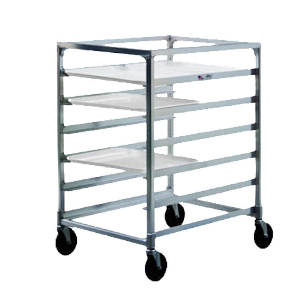 New Age NS834A Mobile Half-Height 23.13" Single Tray Rack - No Top