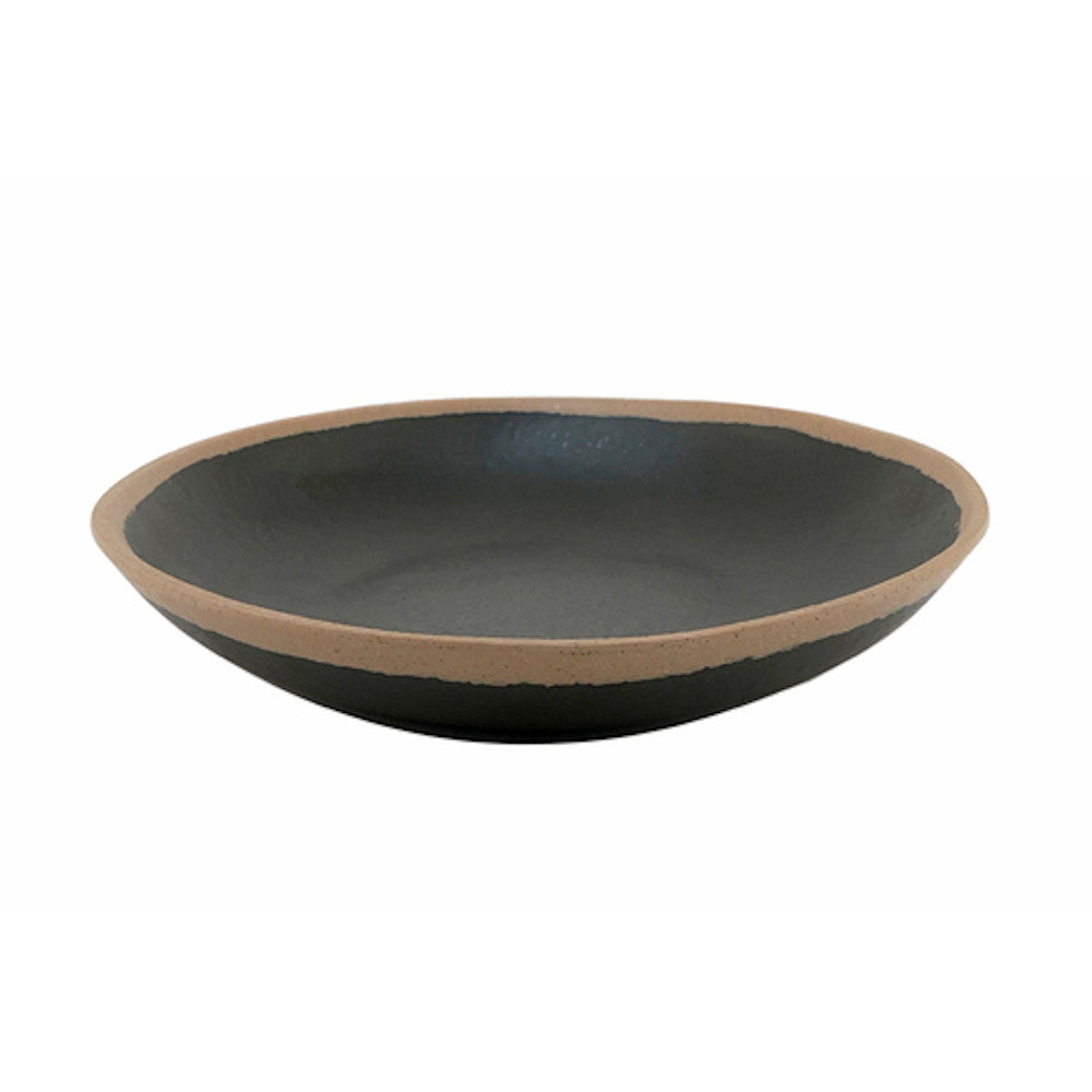 G.E.T. Enterprises P-100-BR Pottery Market Soup Plate (1 dozen)