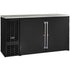 Perlick PTS60 Two Section 60" Pass-Thru Self-Contained Back Bar Cooler - 17.4 Cu. Ft.
