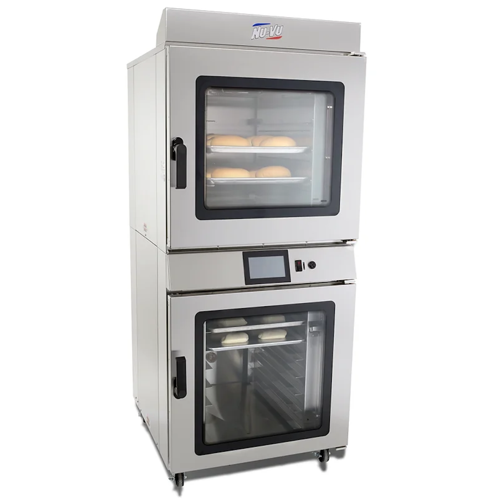 Nu-Vu QBT-4/8 Electric Oven Proofer Combination with Touch Screen