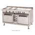 Lang R60S-ATG Electric 60" Heavy Duty Range with 60" Griddle Top and Two Standard Ovens - 37.0 kW