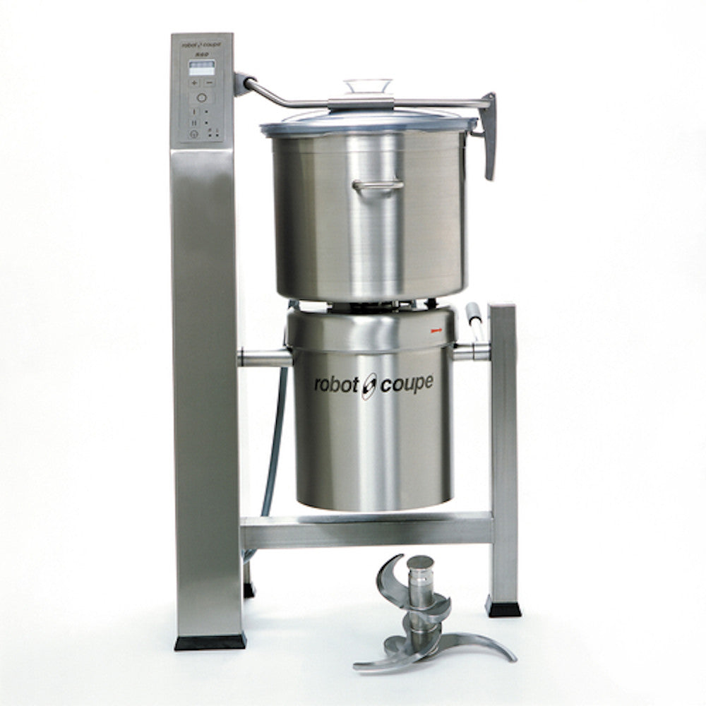 Robot Coupe R60T Vertical Food Processor with 63 Qt. Stainless Steel Bowl