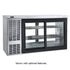 Perlick SDPS60 Two Section 60" Pass-Thru Sliding Door Self-Contained Back Bar Cooler - 14.8 Cu. Ft.