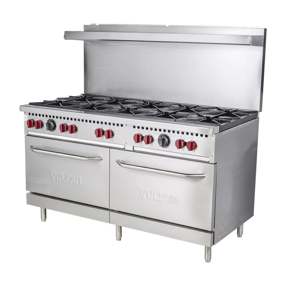 Vulcan SX60-10B 10 Burner Gas 36" SX Series Value Range with Two Standard Ovens
